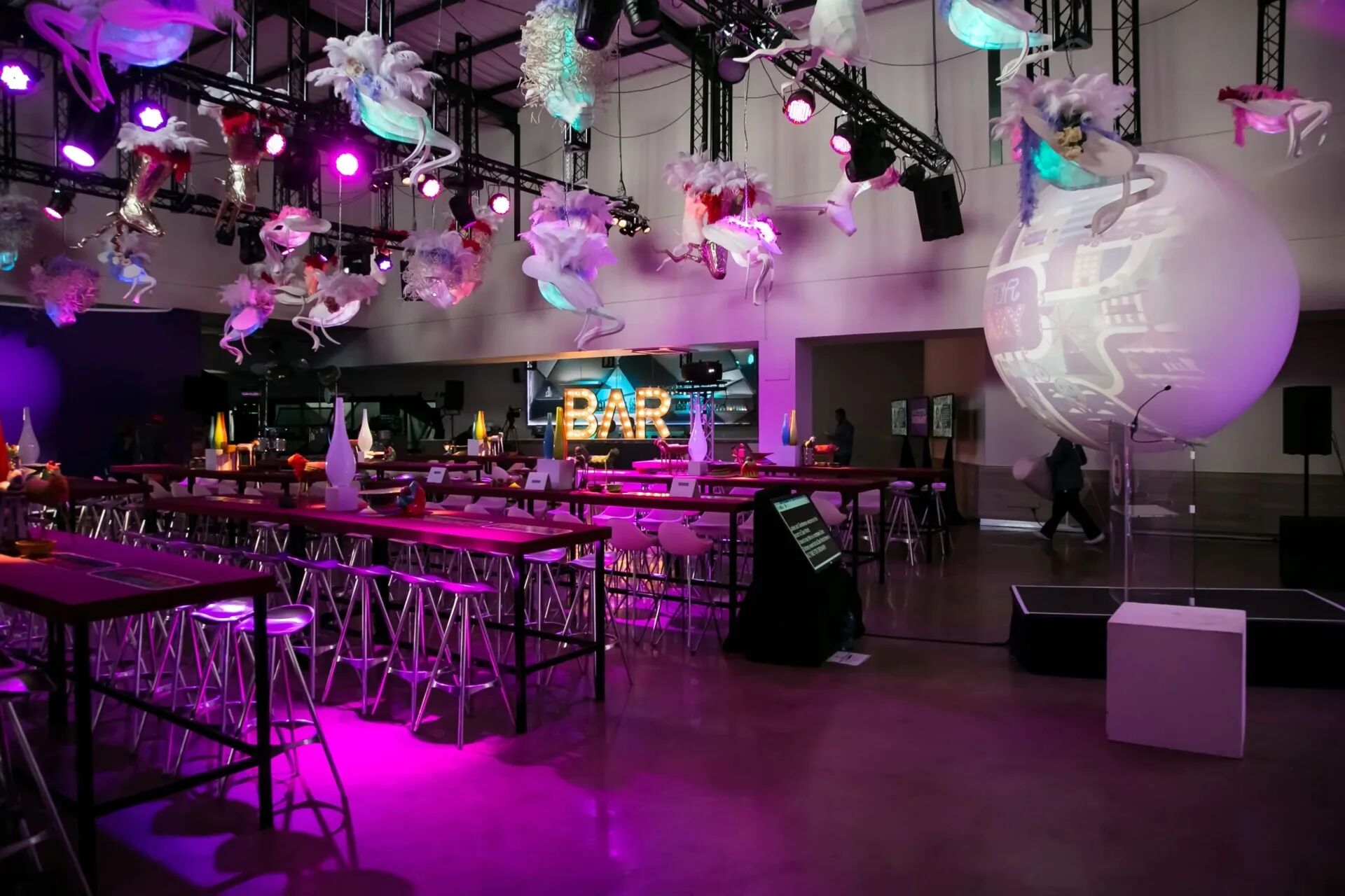 Event spaces